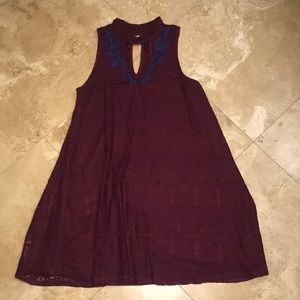 Formal high neck dress